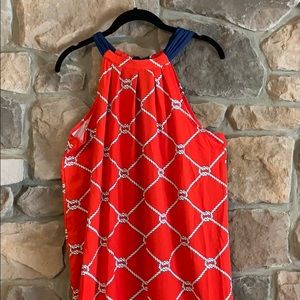Red Nautical Dress